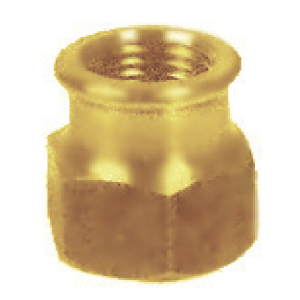 Messing draadfitting Verloopsok 2 x Binnendraad ¾” x 1″